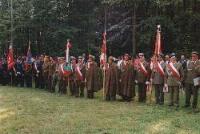 Poczty sztandarowe podczas uroczysto�ci