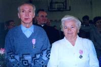 Para jubilatw Eugenia i Jzef Koper z Osielca.