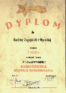 Dyplom dla Rodziny Zagajskich